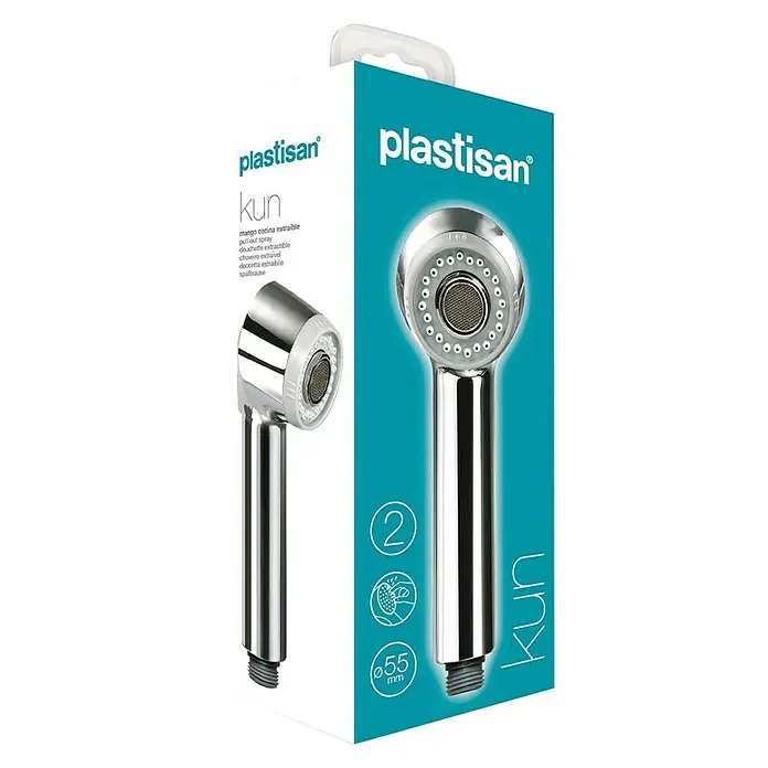 Plastisan Rociador de recambio Kun - ½″, Cromo