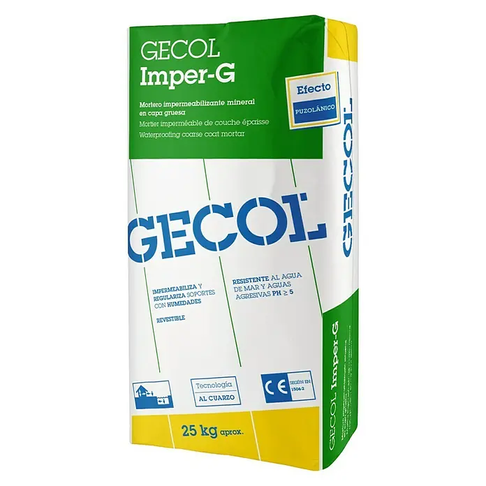 Gecol Mortero de impermeabilización Imper-G - 25 kg