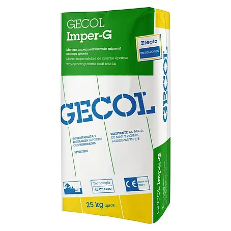Gecol  Mortero de impermeabilización Imper-G