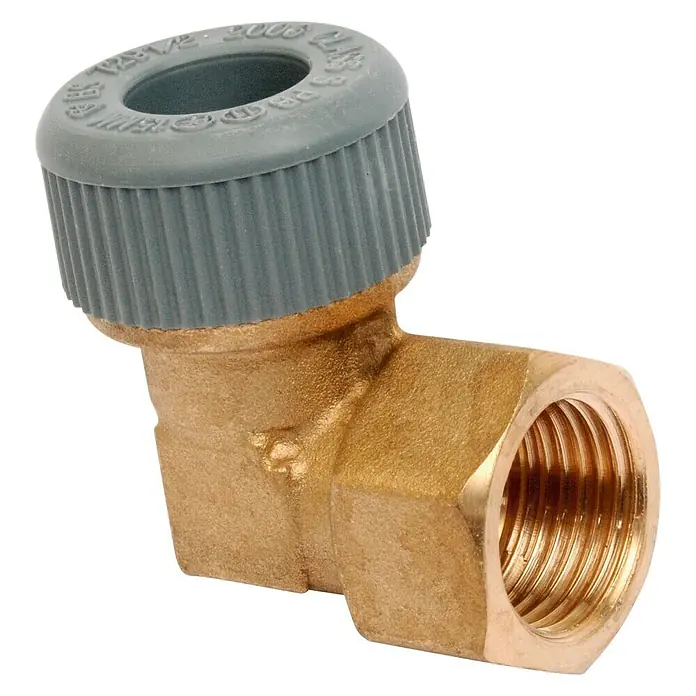 Codo PB rosca H - 22 mm, ¾″, 90 °