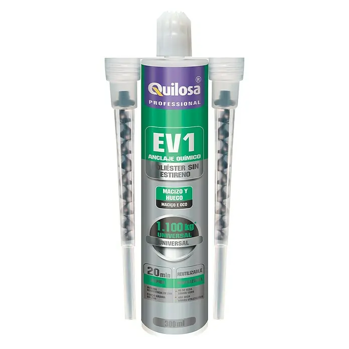 Quilosa Anclaje químico EV 1 - Contenido: 300 ml
