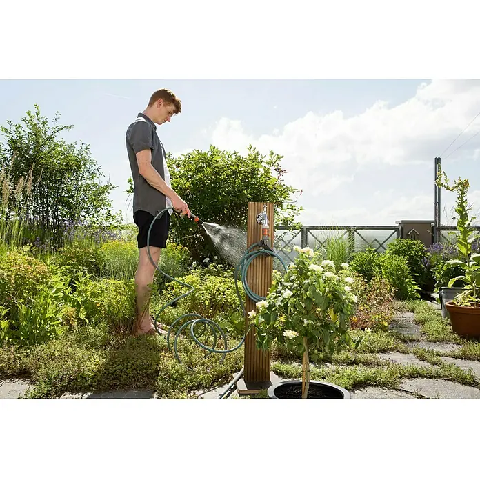 Kit de manguera en espiral City Gardening - Largo: 7,5 m