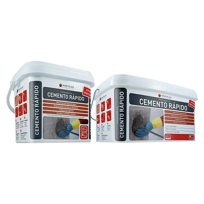 Gecol Cemento rápido Mortelan - 1,5 kg