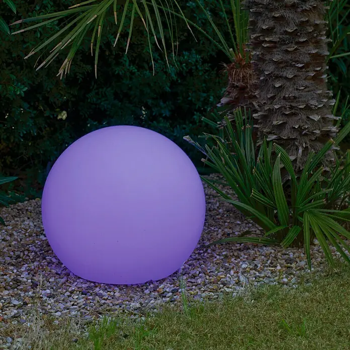 New Garden Bola solar LED Buly 30 Smart Tech - Altura: 26,5 cm, LED