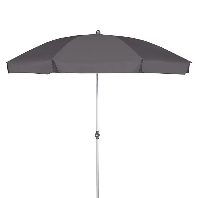 Doppler Active Sonnenschirm - Anthrazit, 200 cm - Vorderansicht