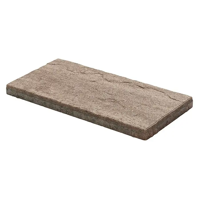 Terrassenplatte Latina - 48 x 24 x 3 cm, Greige, Beton