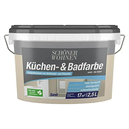 SCHÖNER WOHNEN-Farbe  Bad- & Küchenfarbe