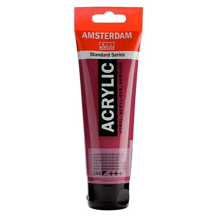 Talens Amsterdam Pintura acrílica Standard - Caput mortuum violeta, 120 ml, Tubo