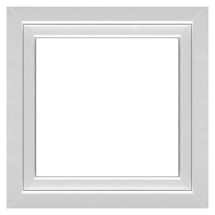 Solid Elements Kunststofffenster Q71 Supreme - B x H: 100 x 100 cm, Links, Weiß