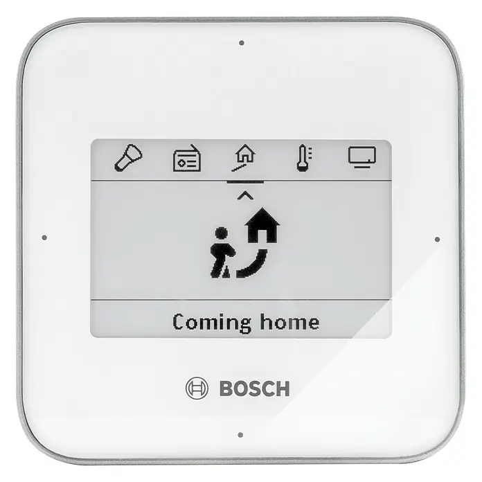 Bosch Smart Home Fernbedienung Twist - Weiß, Silber, 2,4 GHz, ZigBee 3.0 - Vorderansicht