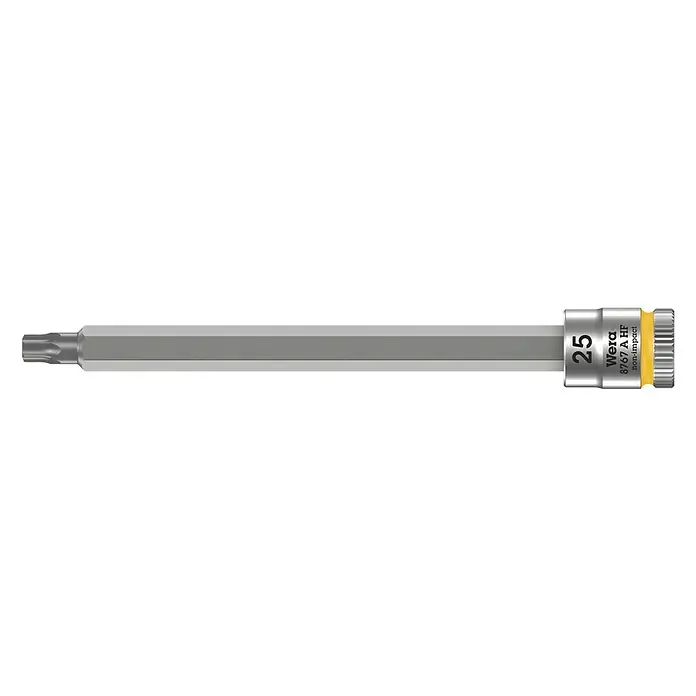 Wera Steckschlüsseleinsatz 8767 A HF - 25 mm, ¼″, Länge: 100 mm - Vorderansicht