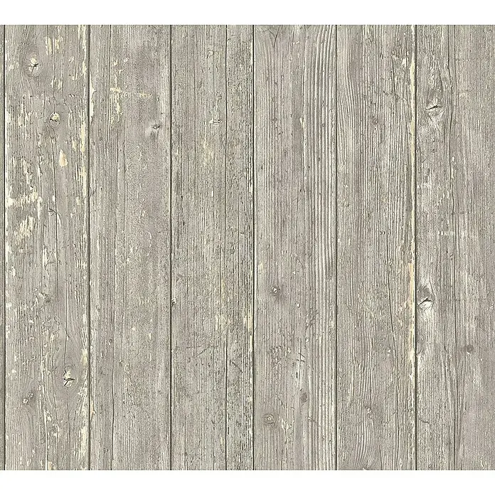 Lutèce Authentic Walls 2 Vliestapete - Braun, Holzoptik, 10,05 x 0,53 m - Detailaufnahme
