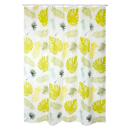 Venus  Cortina de baño textil Palmanas