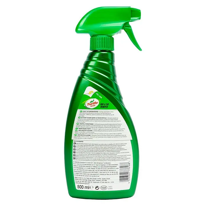 Turtle Wax Eliminador de insectos y resinas de árboles - 500 ml