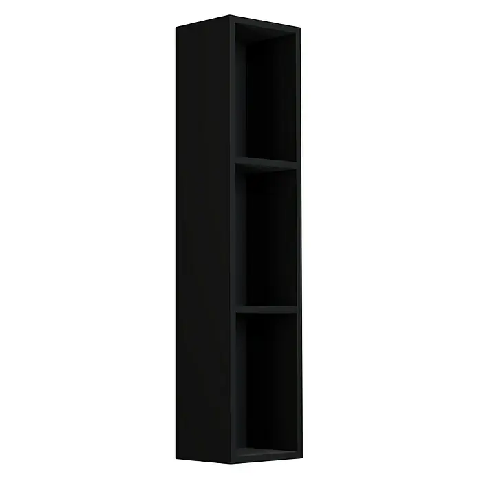 Camargue Espacio Modularni regal - 20 x 17 x 90 cm, Antracit, Mat - Pogled sprijeda