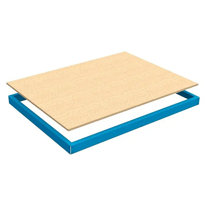 Regalux Balda adicional - L x An x Al: 120 x 50 x 1,2 cm