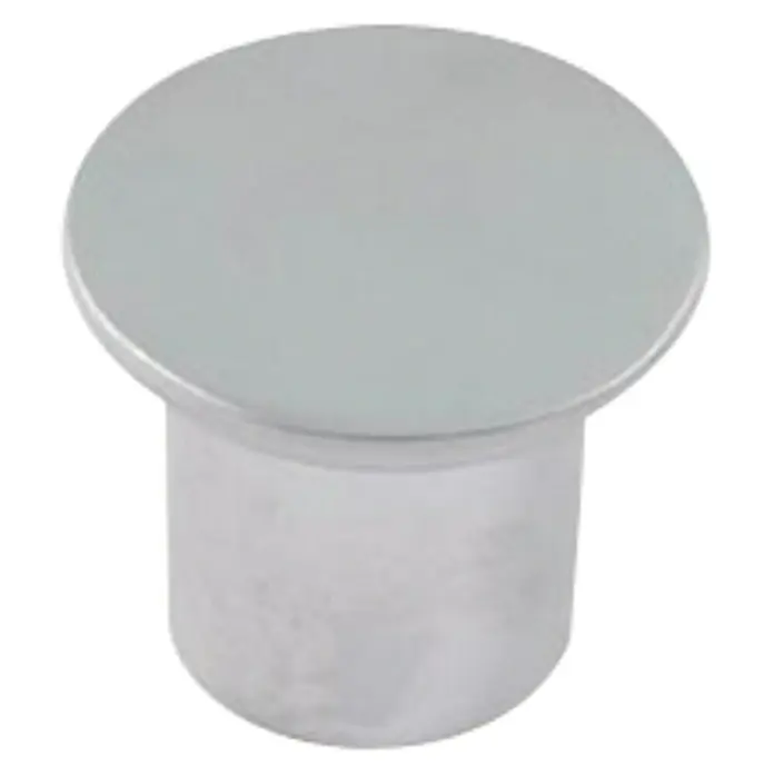 Nesu Pomo para muebles 30717 - Ø x Al: 25 x 25 mm, Acero, Cromo