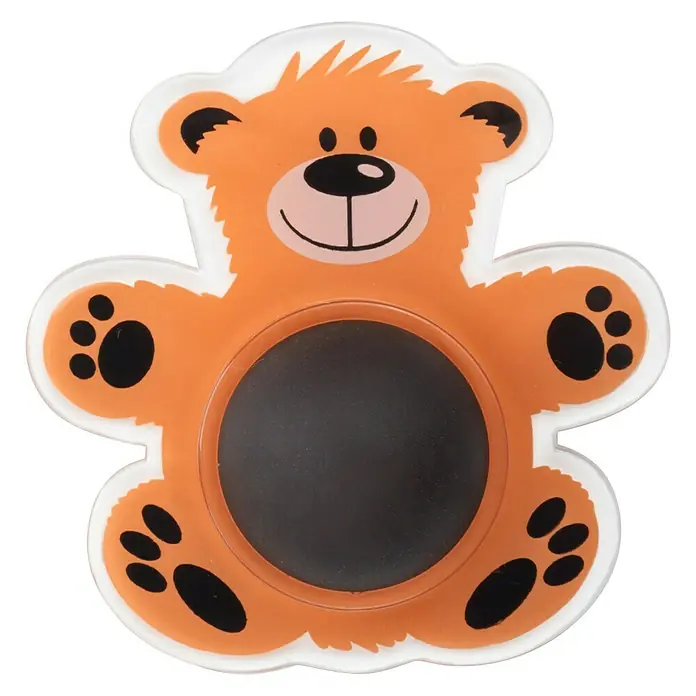 Inofix Tope de puerta infantil Oso - Plástico, Naranja