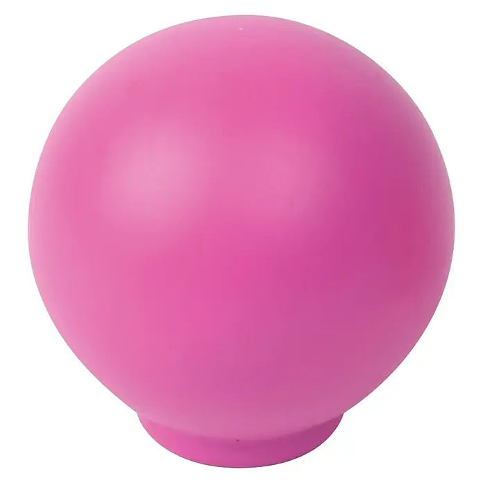 Nesu Pomo para muebles 626 - Ø x Al: 29 x 29 mm, Plástico, Rosa, Mate