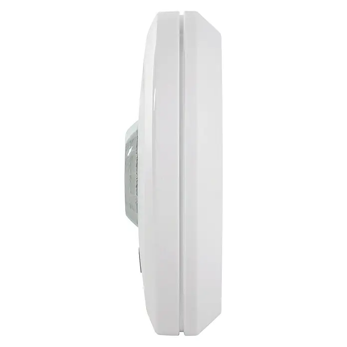 Homematic IP Bewegungsmelder HmIP-SPI - Batteriebetrieben, Ø x H: 10 x 2,9 cm, Bewegungssensorik, 105 ° - Linke Seitenansicht
