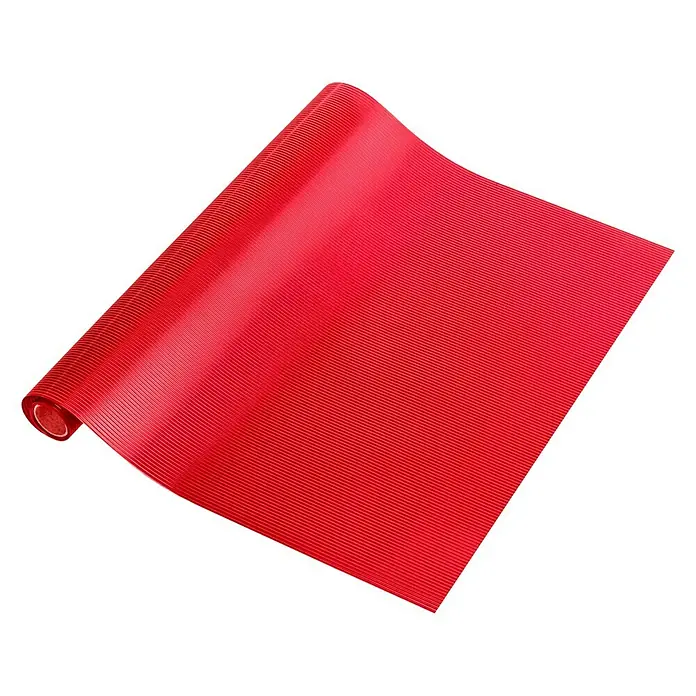 Wenko Estera antideslizante - Rojo, L x An: 150 x 50 cm