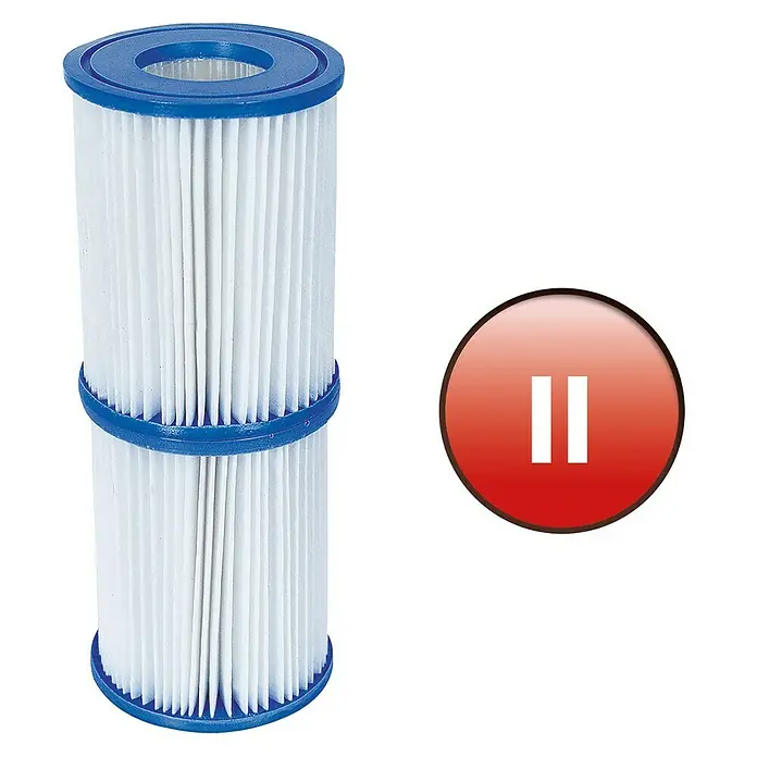 Bestway Easy-Pool-Set - Ø x H: 4,57 x 1,22 m, Fassungsvermögen: 13.807 l, Blau, Grau