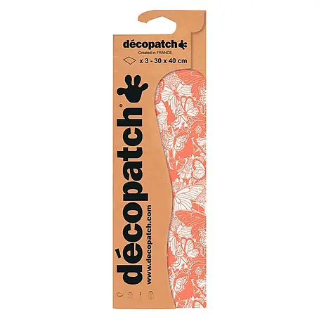Décopatch  Papel decorativo Orange shabby