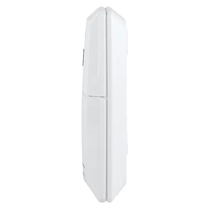 Homematic IP Funkschalter Aktor 2-fach - 2-fach, Weiß, 30 x 120 x 130 mm, 230 V/50 Hz - Linke Seitenansicht