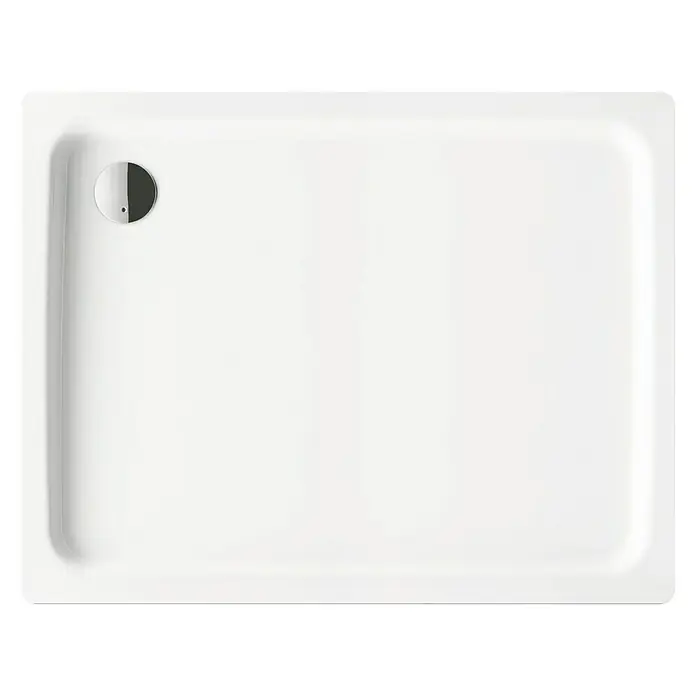 Kaldewei Duschwanne Duschplan 545-1 - L x B: 90 x 90 cm, Stahl, Weiß - Ansicht von oben