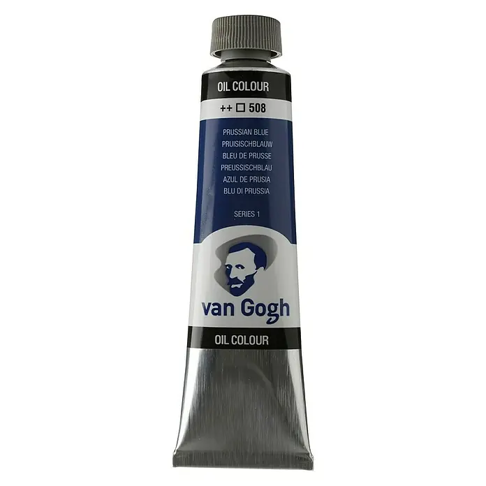 Talens Van Gogh Pintura al óleo - Azul de Prusia, 40 ml, Tubo