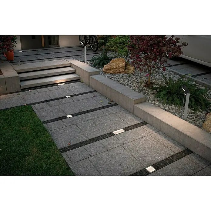 Paulmann Soley Baliza exterior LED - 1 luz, 1,2 W, Blanco cálido, IP44, Antracita