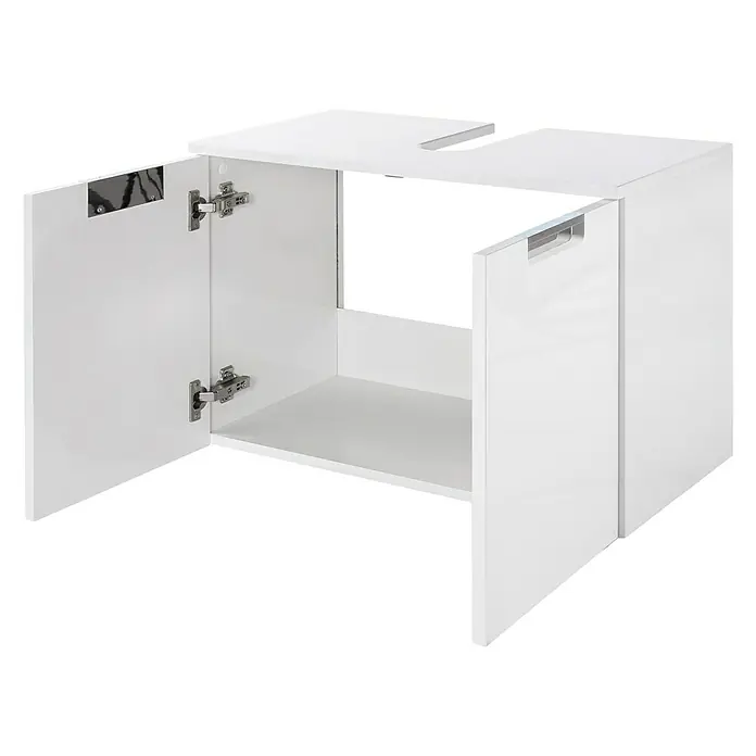 Schildmeyer Sunny Waschtischunterschrank - 65 x 35 x 46,5 cm, Weiß glänzend - Detailaufnahme
