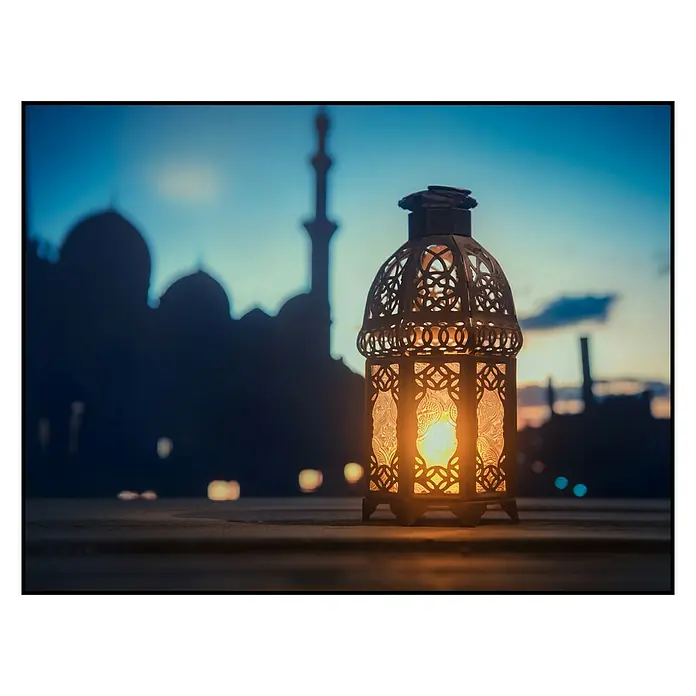 Cuadro de vidrio Arab - An x Al: 40 x 30 cm