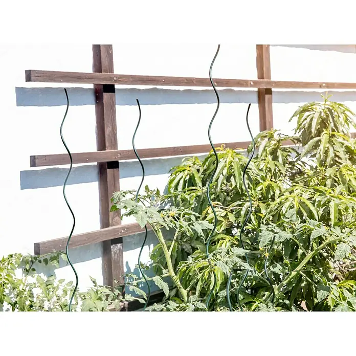 Windhager Tomatenspirale - Ø x H: 6 mm x 150 cm, Silber, Verzinkt