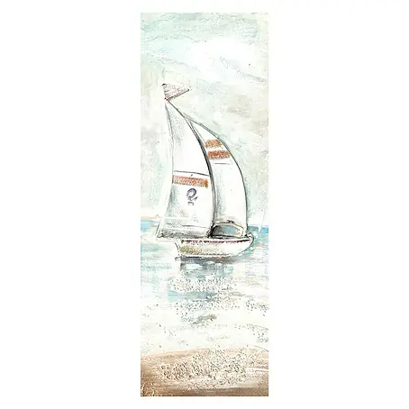 Cuadro con relieve Boat