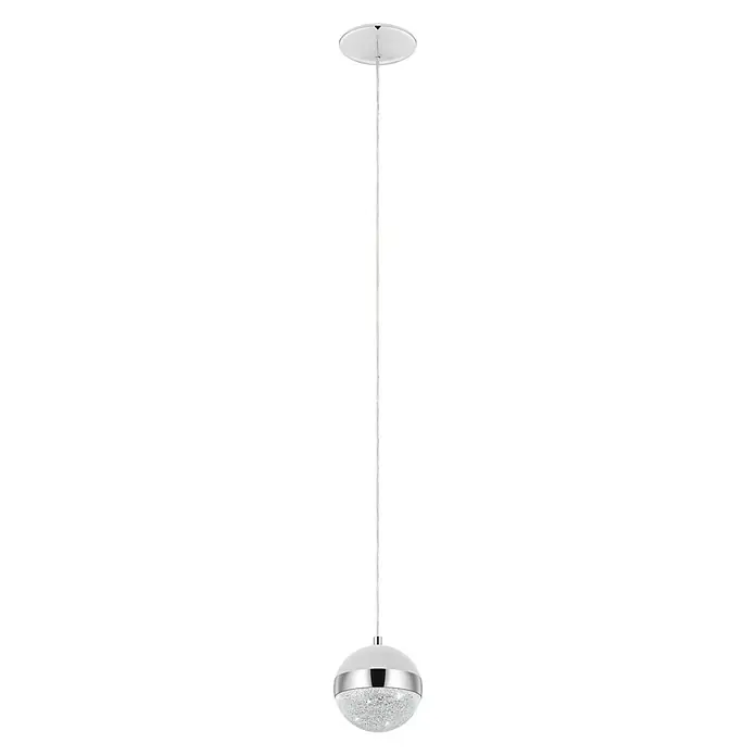 Eglo LED-Pendelleuchte rund Licoroto - Höhe: 110 cm - Vorderansicht