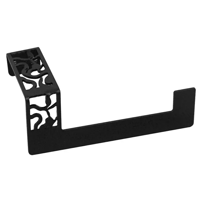 CM Baños Art Dèco Portarrollos papel higiénico - Sin tapa, Negro