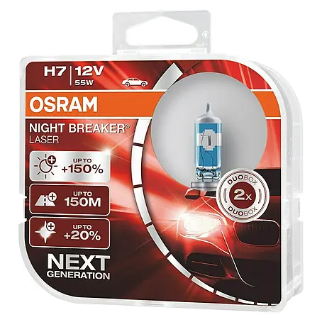 Osram  Halogena žarulja za automobil Night Breaker Laser H7
