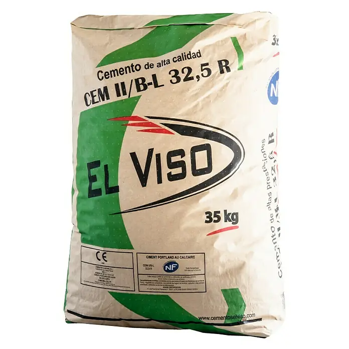 BHS Madrid Cemento Tipo II B-L 32,5R El Viso - 35 kg