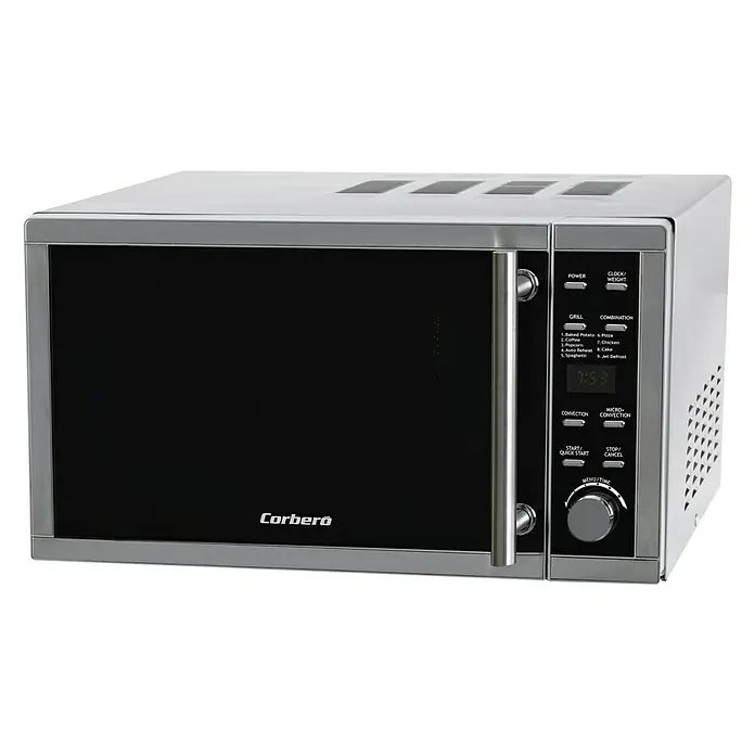 Corberó Microondas CMICG25DC - Potencia máx.: 900 W, Volumen: 25 l