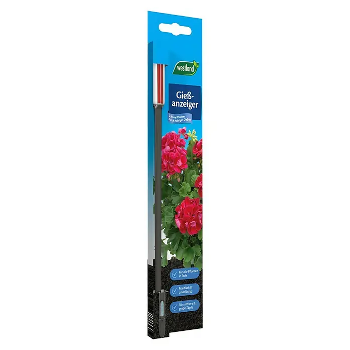 Westland Gießanzeiger - 290 mm, Geeignet für: Blumenerde, Anthrazit - Linke Seitenansicht