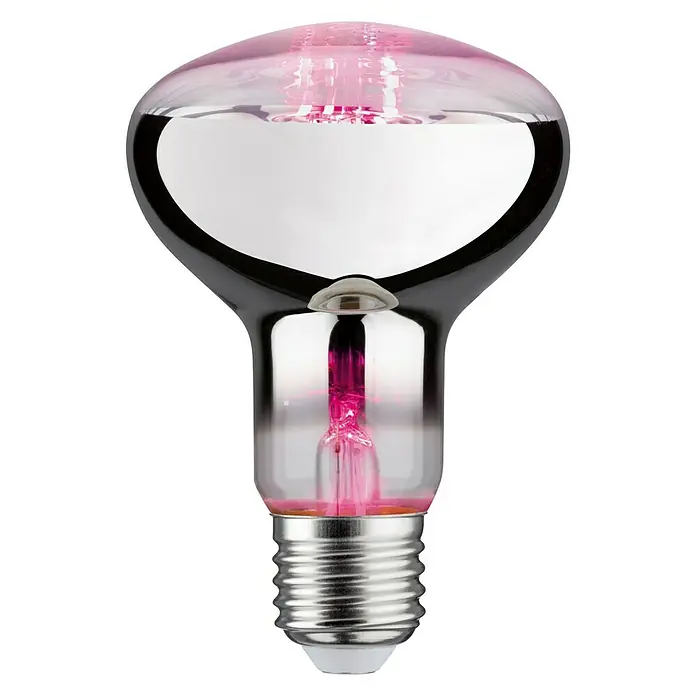 Paulmann LED-Leuchtmittel Grow Green - E27, 6,5 W, R80, 200 lm - Vorderansicht