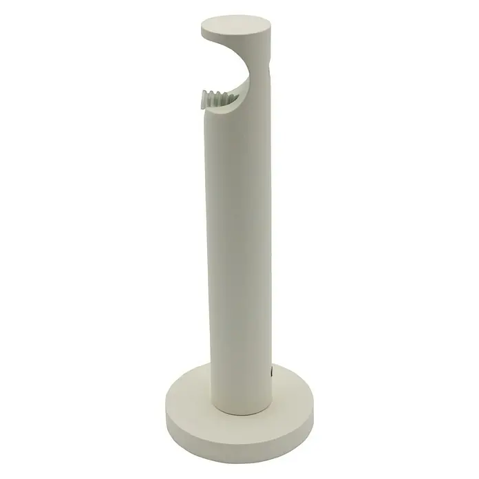 Expo Ambiente Träger Function - Elfenbein, Geeignet für: Gardinenstangen Ø 20 mm, 13,1 cm - Vorderansicht