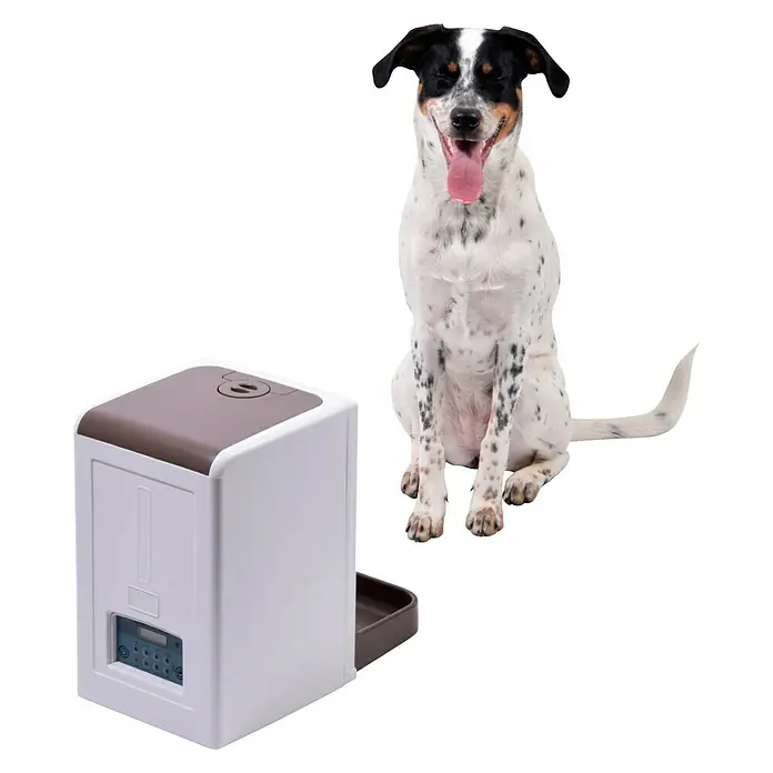 Dobar Futterspender - 24 x 41,5 x 36,5 cm, Fassungsvermögen: 10,65 l, Geeignet für: Hunde & Katzen - Stimmungsaufnahme