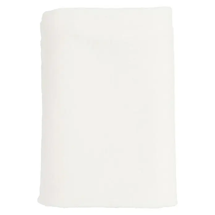 Deken Marmaris - Wit, 170 x 130 cm, 100 % polyester - Top-down weergave