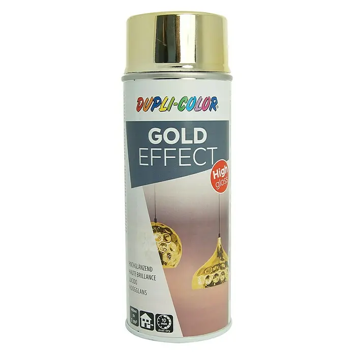 Dupli-Color Effect Spray especial - Dorado, Brillante, Secado rápido, 400 ml