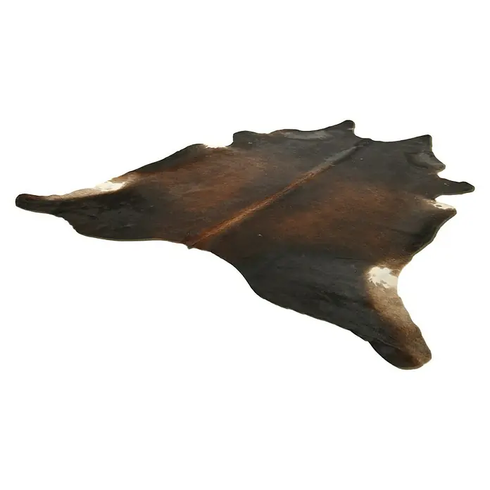 Esbeco Deko-Kuhfell - Exotisch Dunkel, 100 % Echtfell, Fläche ca.: 3 m² - 4 m² - Rechte Seitenansicht