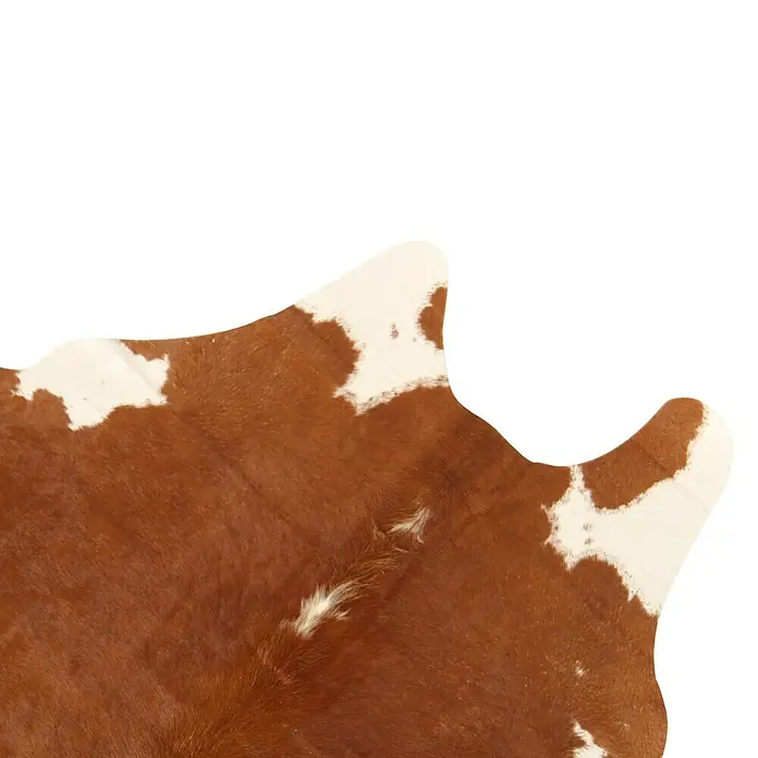 Esbeco Deko-Kuhfell - Braun/Weiß, 100 % Echtfell, Fläche ca.: 3 m² - 4 m² - Detailaufnahme