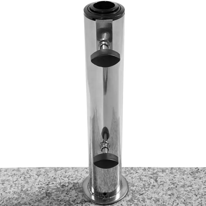 Doppler Granitschirmständer - 25,5 kg, 45 x 22 cm - Detailaufnahme