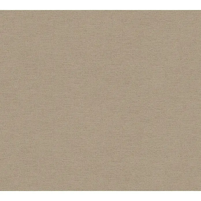 AS Creation Ethnic Origin Vliestapete - Braun, Uni, 10,05 x 0,53 m - Detailaufnahme